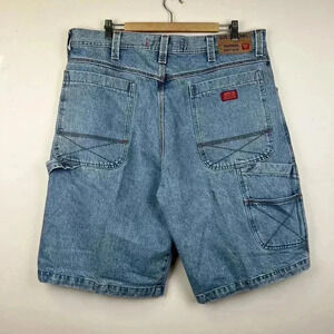 Vintage Guess Denim Cargo Shorts Size 32